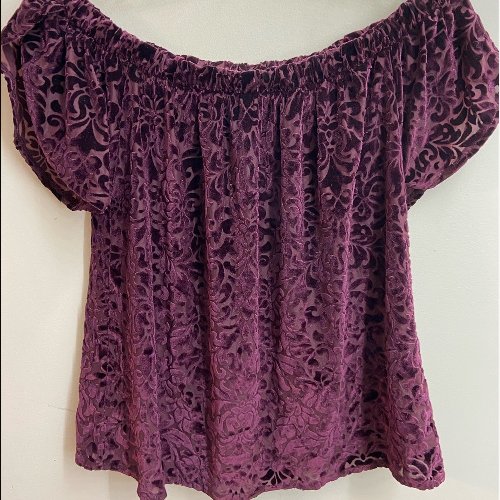 off the shoulder blouse